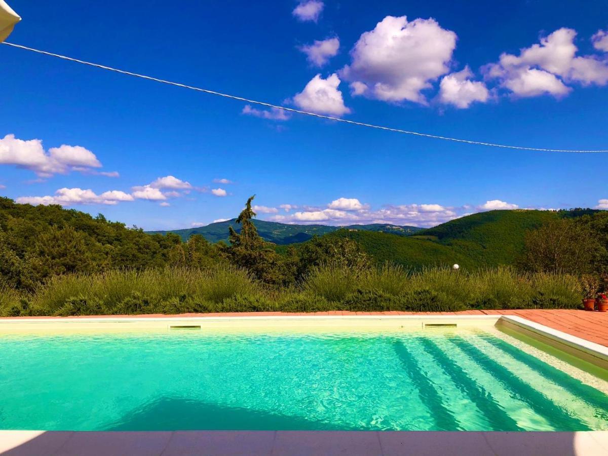Mercatale  Agriturismo Vista Soleヴィラ エクステリア 写真