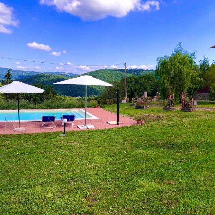 Mercatale  Agriturismo Vista Soleヴィラ エクステリア 写真